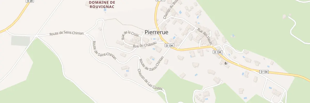 Plan du 6 Rte de Cazedarnes à Pierrerue