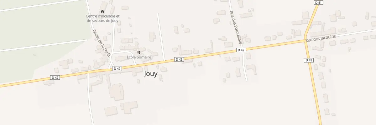 Plan du 18 Rue du Chemin de César à Jouy