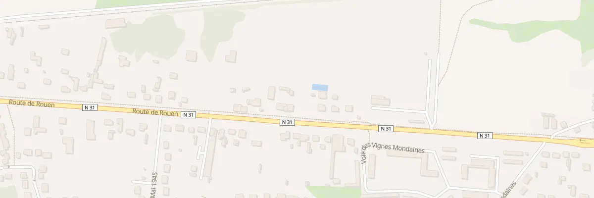Plan du 6 Rte de Rouen à Trosly-Breuil