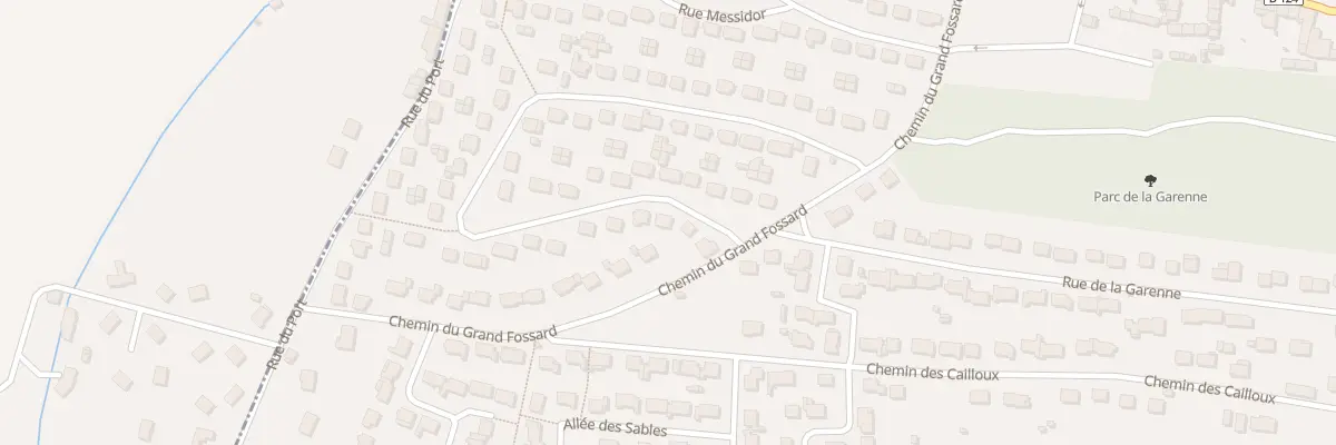 Plan du 62 Rue de la Couture à Cannes-Écluse