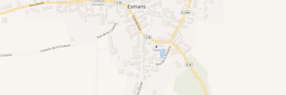 Plan du 7 Rue d’Enfer à Esmans