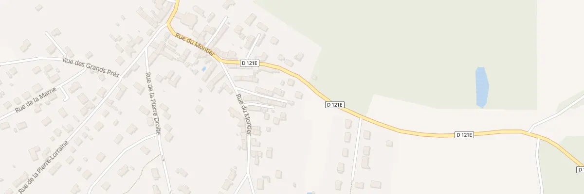 Plan du 29B Rue du Montier à Congis-sur-Thérouanne