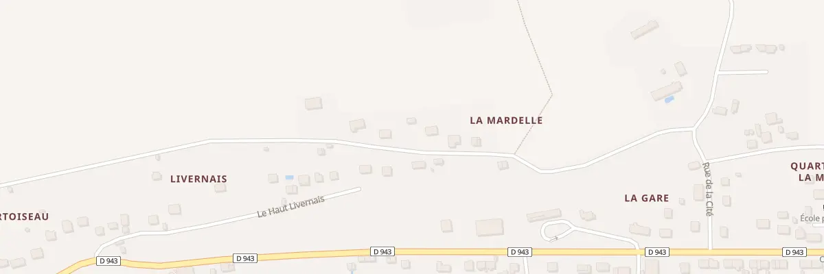 Plan du 5653 Rougerie à Triguères