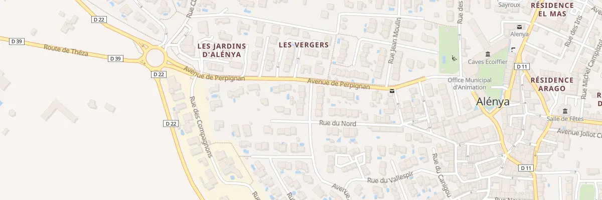 Plan du 5 Rue Bleu Horizon à Alénya