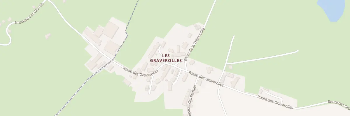 Plan du 5245 Les Graverolles à Saint-Pardoux