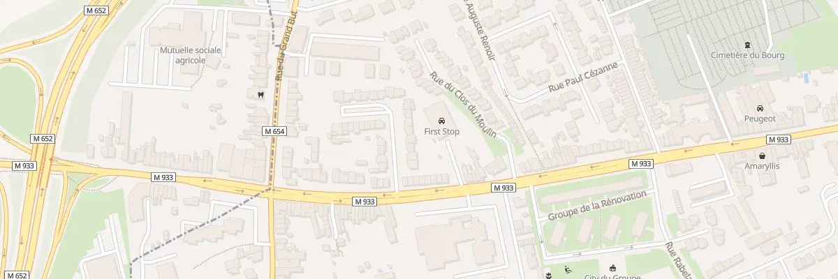 Plan du 8 Rue du Flaquet à Lille