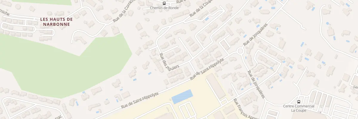 Plan du 12 Rue des Figuiers à Narbonne