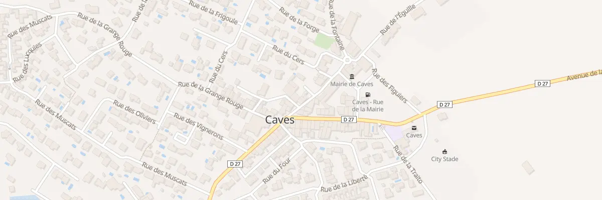 Plan du 7 Rue de la Fontaine à Caves