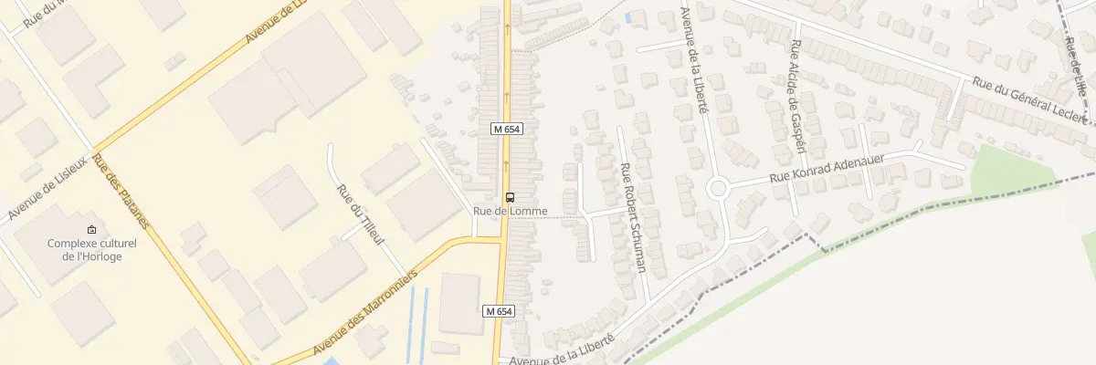 Plan du 65 Rue de Lomme à Pérenchies