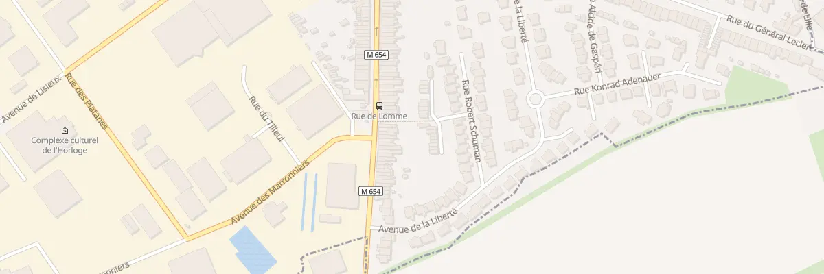 Plan du 85 Rue de Lomme à Pérenchies