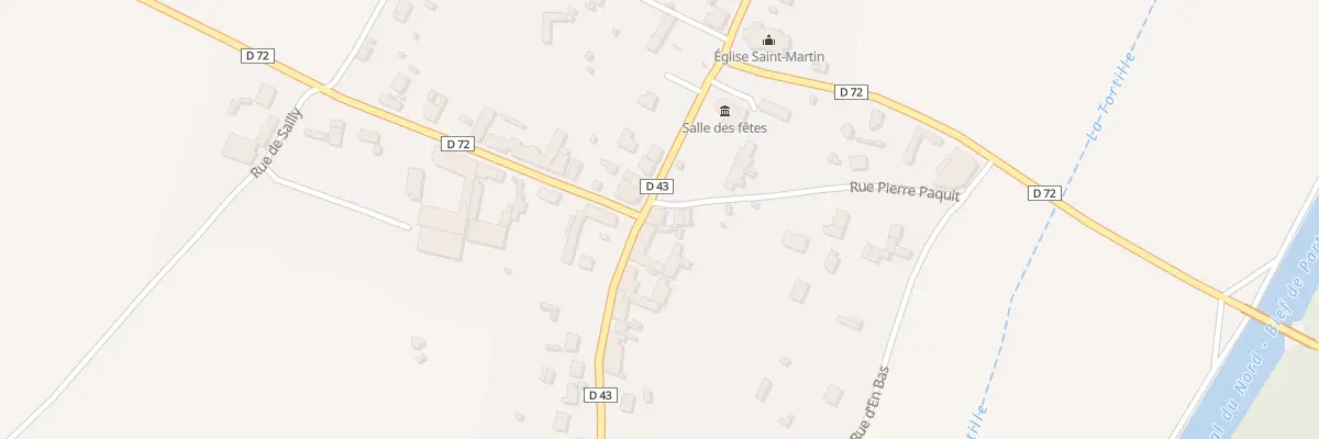 Plan du 9 Rue de Péronne à Étricourt-Manancourt