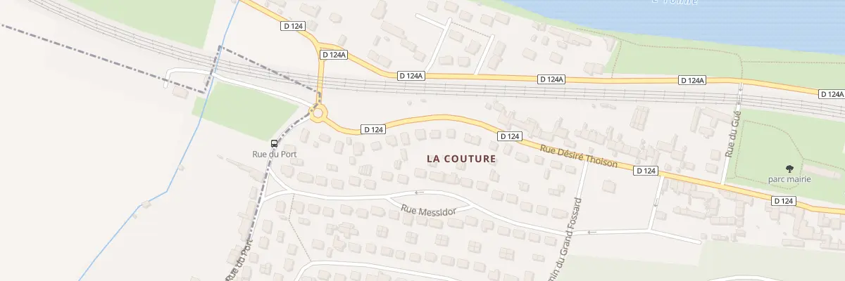 Plan du 20 Rue Désiré Thoison à Cannes-Écluse