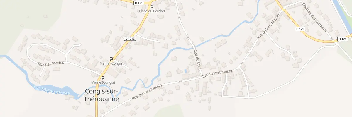 Plan du 11C Rue du Vert Moulin à Congis-sur-Thérouanne