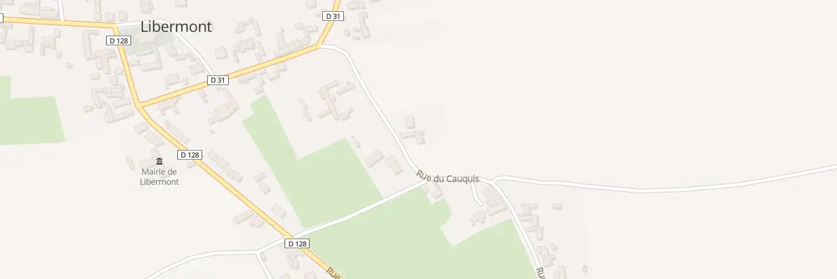 Plan du 452 Rue du Cauquis à Libermont