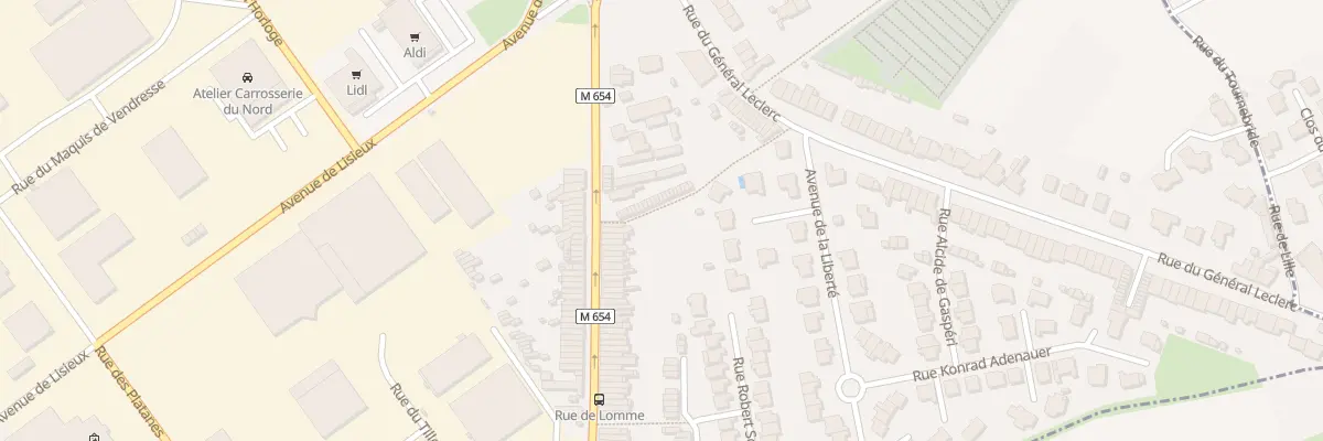 Plan du 17 Rue de Lomme à Pérenchies