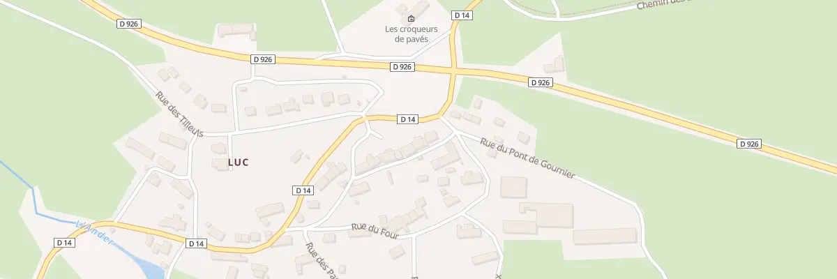 Plan du 4 Rue des Jardins à Ussel