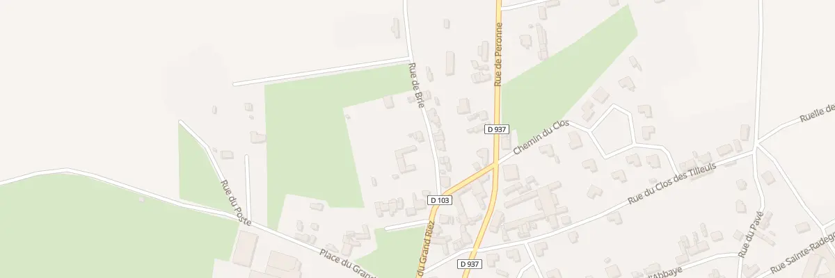 Plan du 3 Rue de Brie à Athies