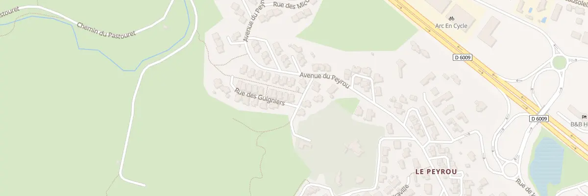 Plan du 4 Rue des Guigniers à Narbonne