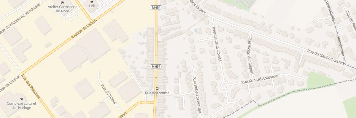 Plan du 37 Rue de Lomme à Pérenchies