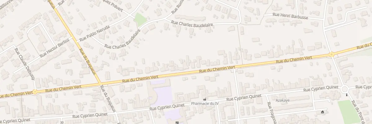 Plan du 89 Rue du Chemin Vert à Carvin
