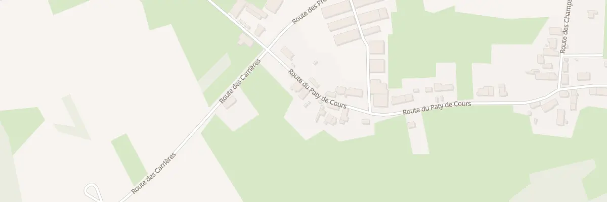 Plan du 8 Rte du Paty de Cours à Cosne-Cours-sur-Loire