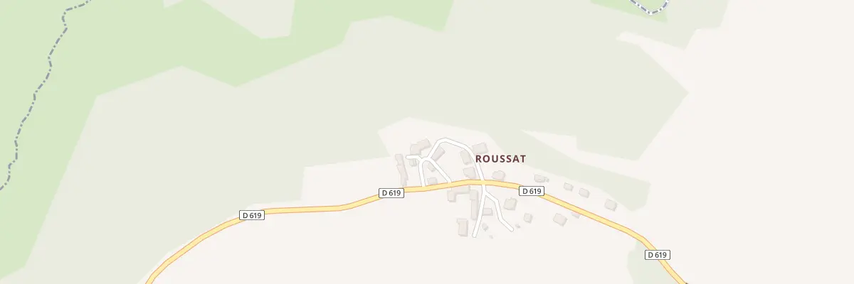 Plan du 5095 Roussat à Saint-Diéry