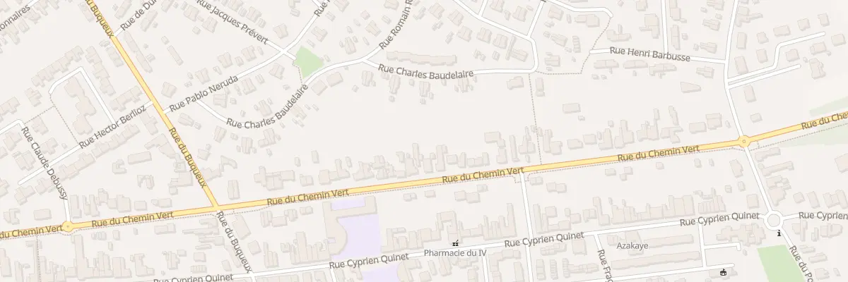 Plan du 91 Rue du Chemin Vert à Carvin