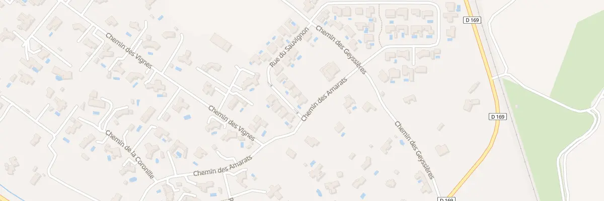 Plan du 2 Rue du Sauvignon à Narbonne