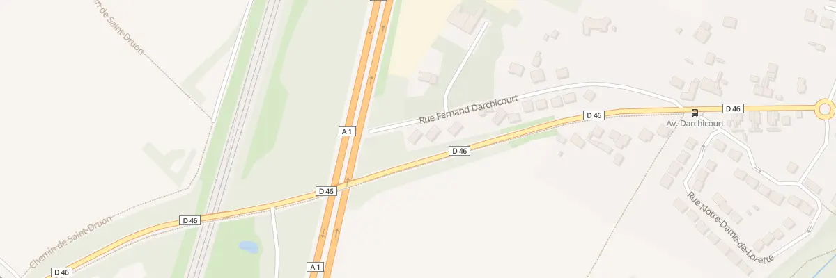 Plan du 44 Imp Fernand Darchicourt à Oignies