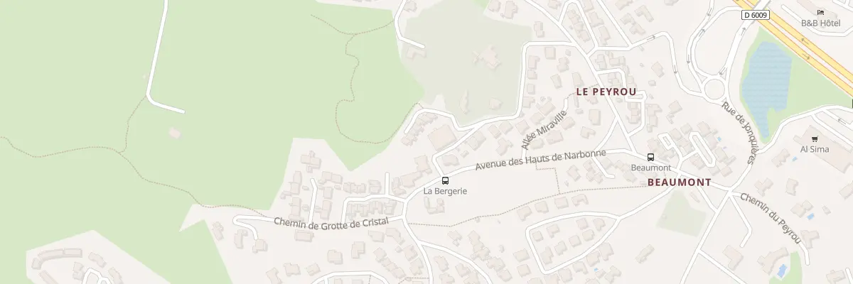 Plan du 3 Che de la Bergerie à Narbonne