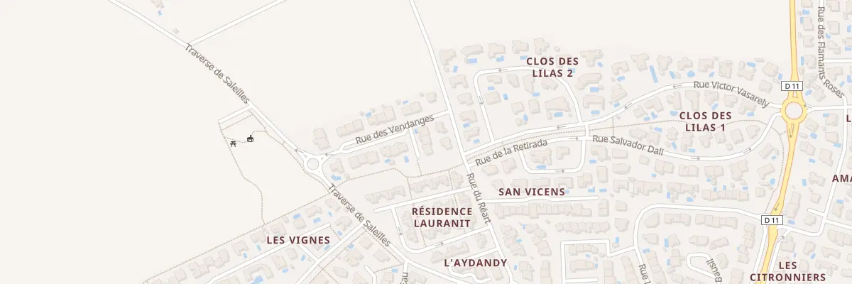 Plan du 18 Rue des Vendanges à Alénya