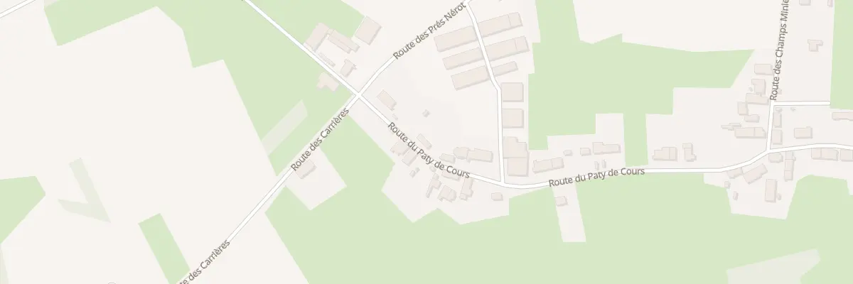 Plan du 7 Rte du Paty de Cours à Cosne-Cours-sur-Loire