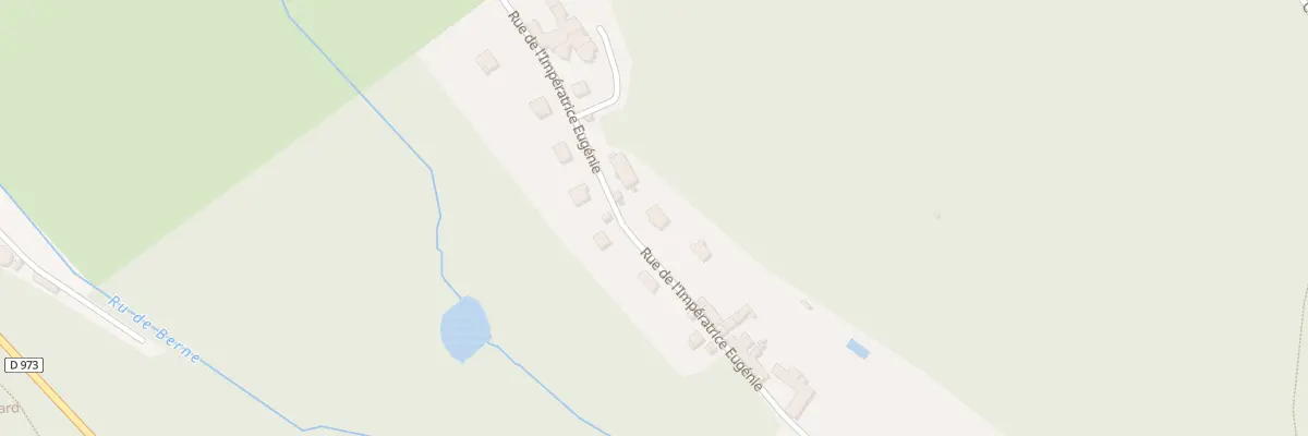 Plan du 68B Rue de l’Impératrice Eugénie à Pierrefonds