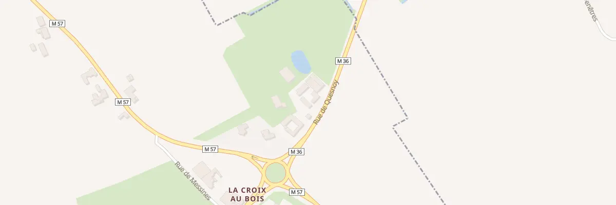 Plan du 4000 Rue de Quesnoy à Frelinghien