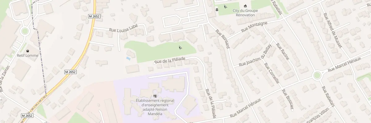 Plan du 15 Rue de la Pléiade à Lille
