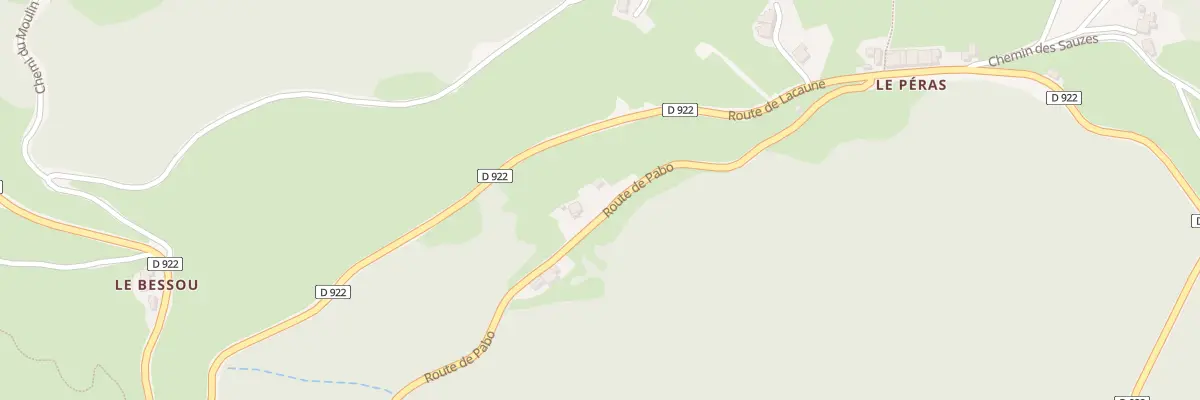 Plan du 57 Rte de Pabo à Castanet-le-Haut