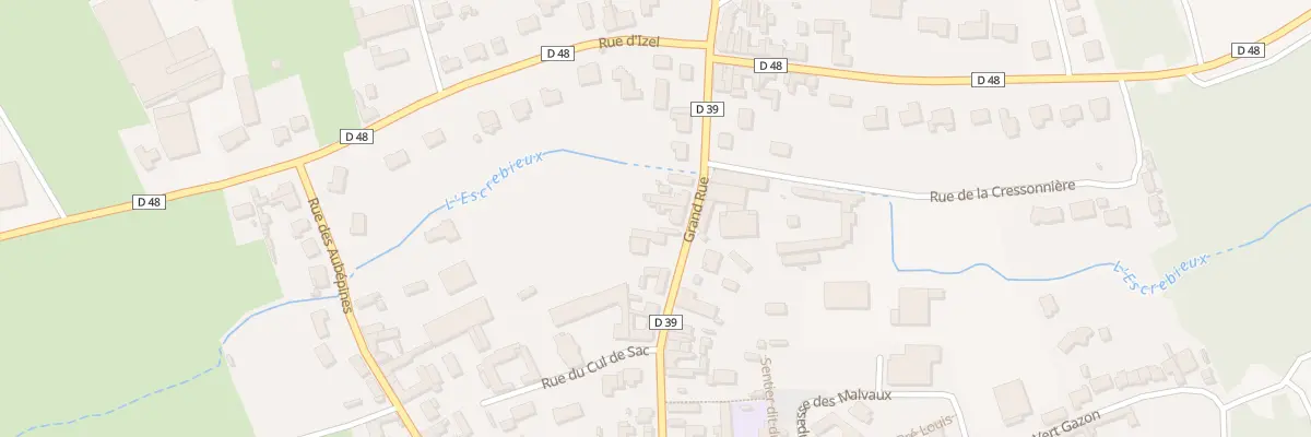 Plan du 21 Rue Grande Rue à Quiéry-la-Motte