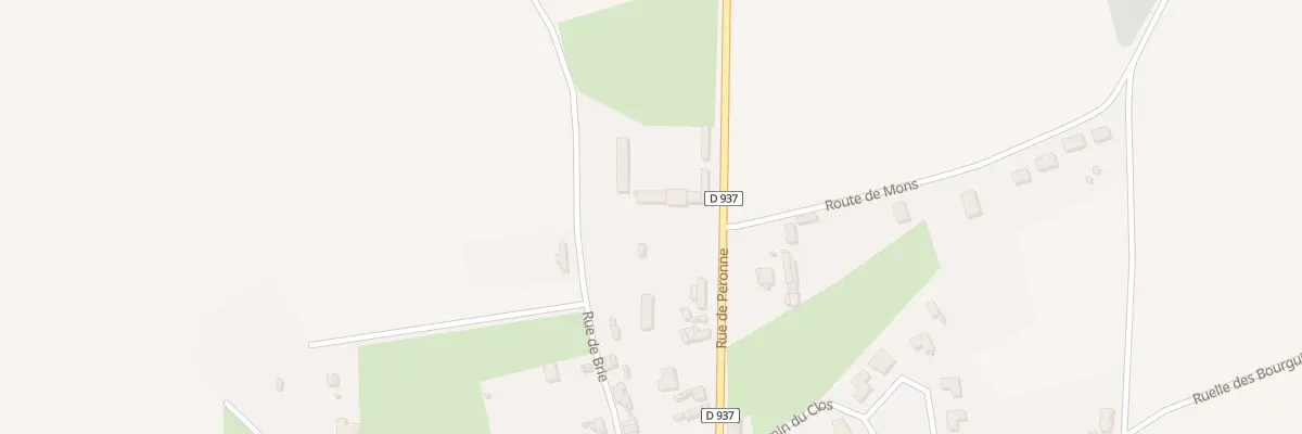 Plan du 22 Rue de Péronne à Athies