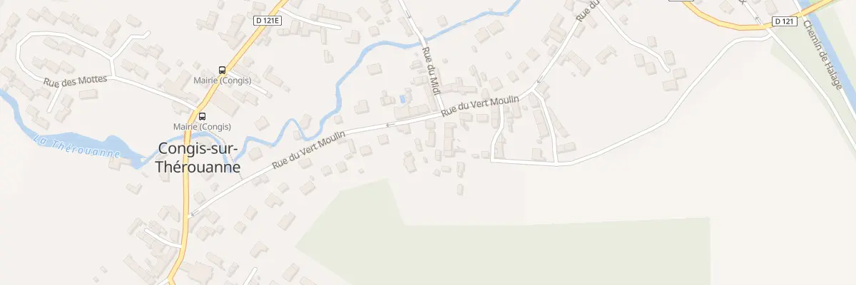 Plan du 24 Rue du Vert Moulin à Congis-sur-Thérouanne