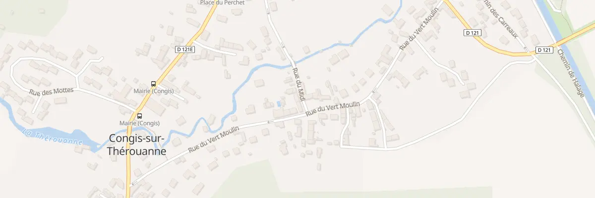 Plan du 16 Rue du Midi à Congis-sur-Thérouanne