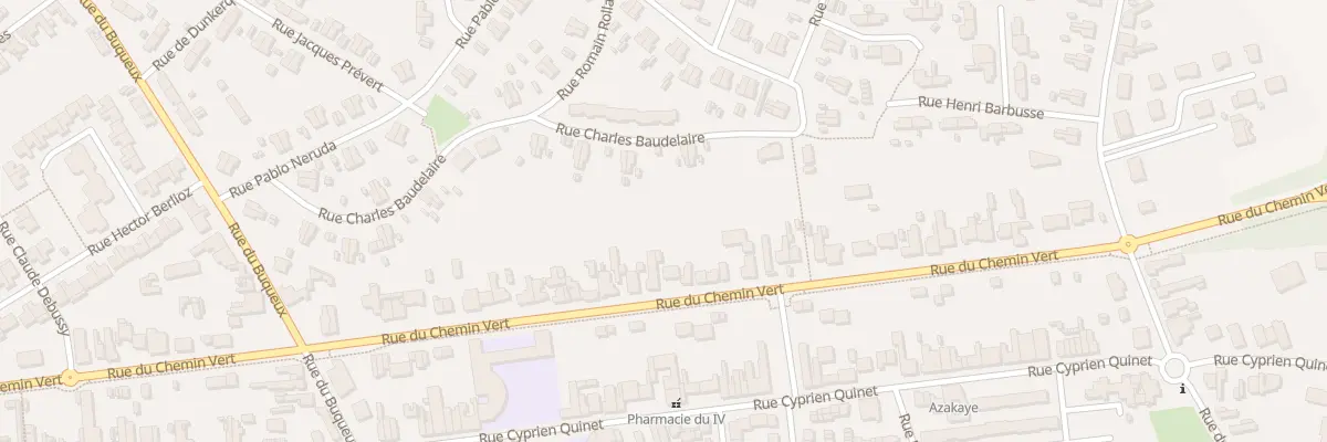 Plan du 95 Rue du Chemin Vert à Carvin