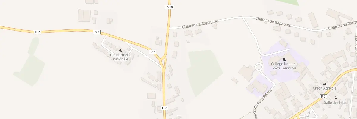 Plan du 24 Rue de Vélu à Bertincourt