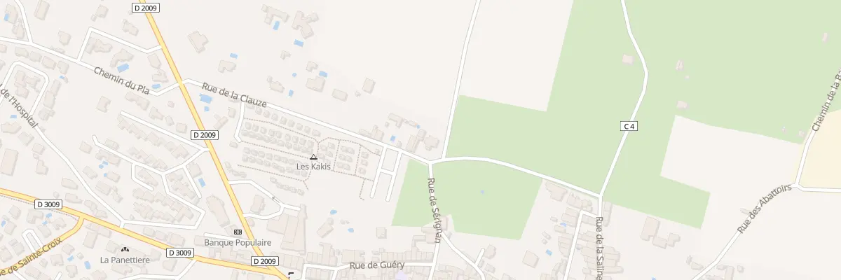 Plan du 4 Rue de la Clauze à Sigean