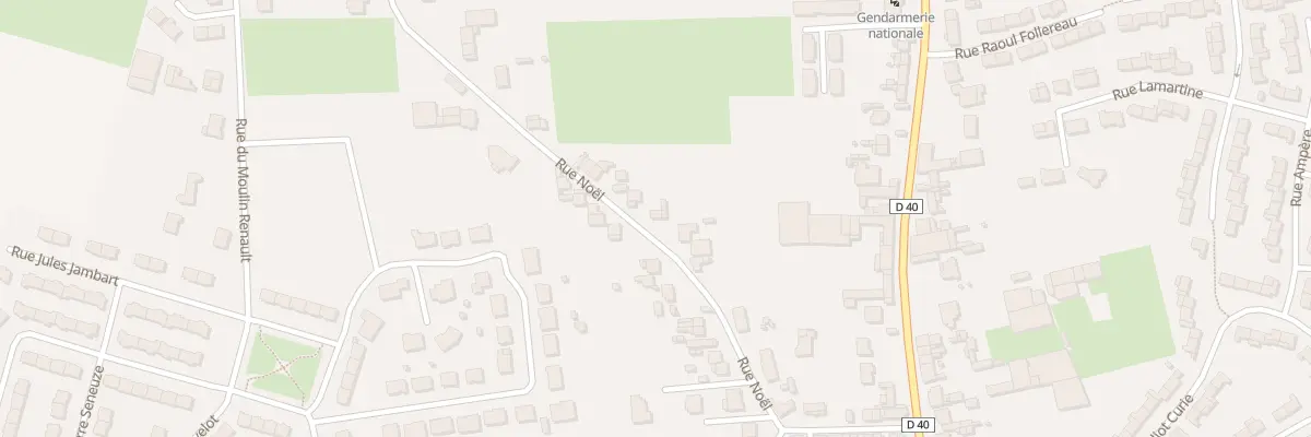 Plan du 8 Rue Noël à Vitry-en-Artois