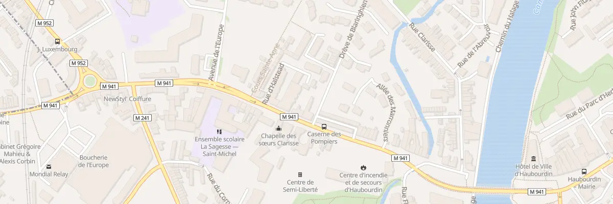 Plan du 54 Rue Albert Vanderhaghen à Haubourdin