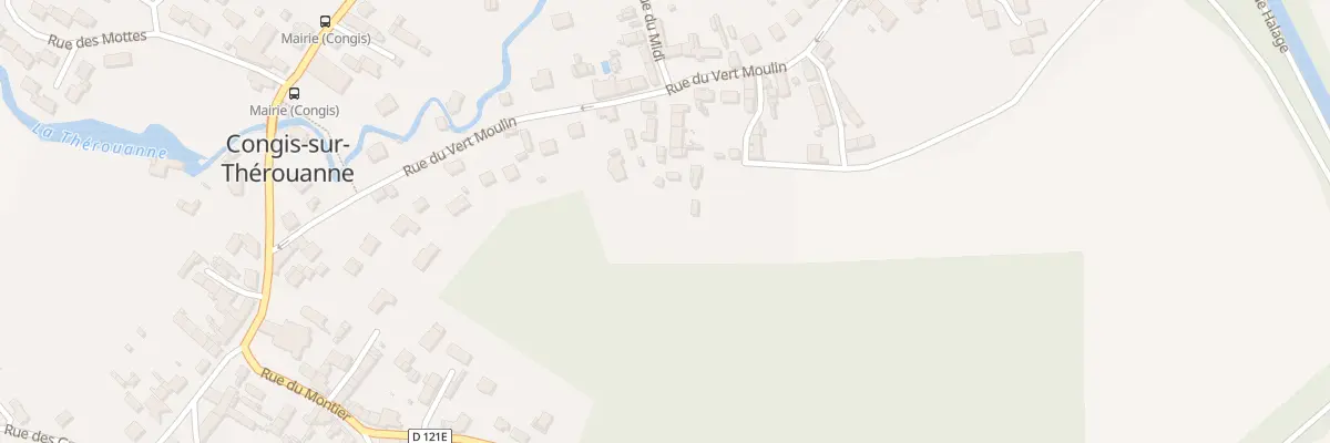 Plan du 28 Rue du Vert Moulin à Congis-sur-Thérouanne