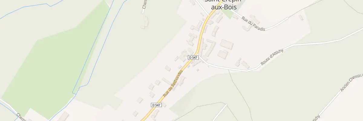 Plan du 12 Rue de Rethondes à Saint-Crépin-aux-Bois