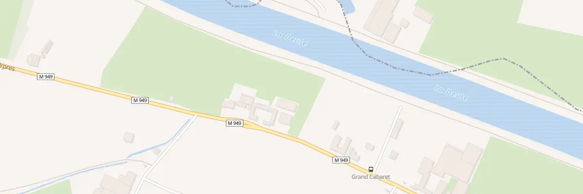 Plan du 1586 Rue d’Ypres à Quesnoy-sur-Deûle