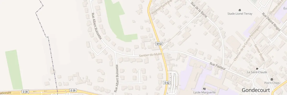 Plan du 11C Rue du Maréchal Leclerc à Gondecourt