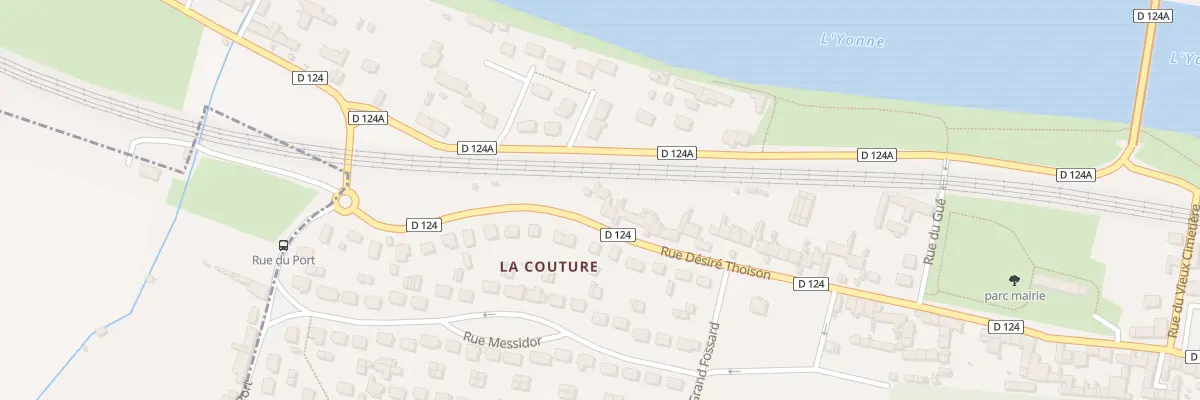 Plan du 23 Rue Désiré Thoison à Cannes-Écluse